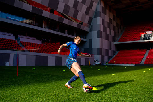 Elisabeth Terland of the Norwegian women's national