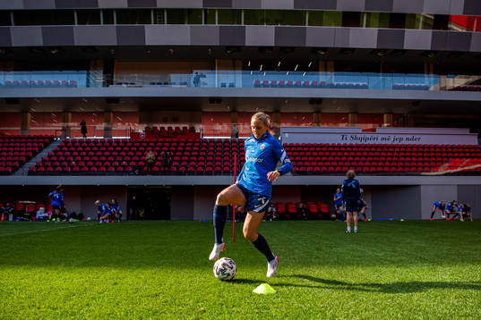 Lisa Fjeldstad Naalsund of the Norwegian women's national