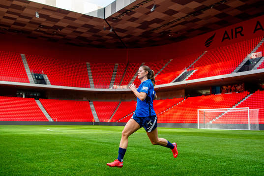 Maren Mjelde of the Norwegian women's national football team