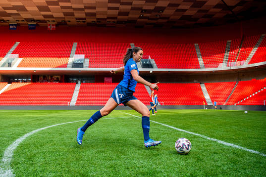 Ingrid Syrstad Engen of the Norwegian women's national