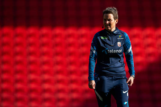 Lena Tyriberget, assistant coach of the Norwegian women's