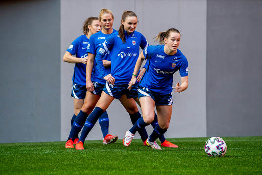 Elisabeth Terland of the Norwegian women's national