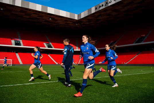 Maren Mjelde of the Norwegian women's national football team