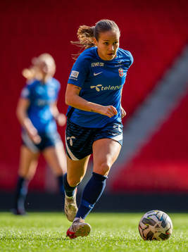 Guro Reiten of the Norwegian women's national football team