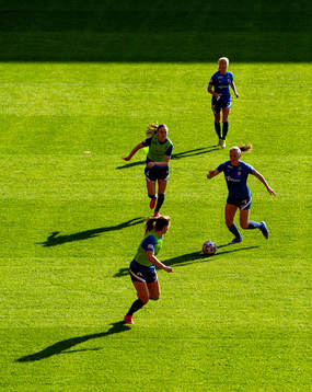 Vilde Hasund and Frida Maanum of the Norwegian women's