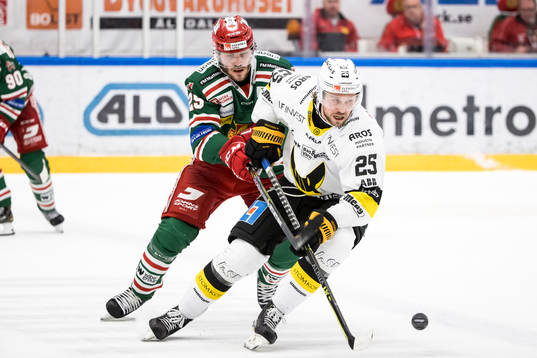 Moras Johan Persson och Västerås Marcus Bergman