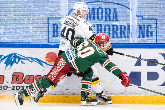 Västerås Isak Skedung och Moras Kalle Miketinac
