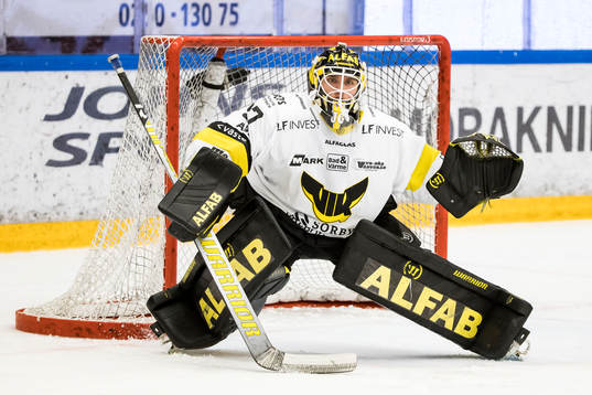 Västerås målvakt Johan Gustafsson