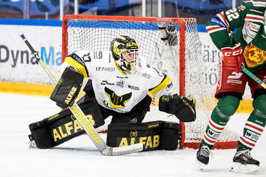 Västerås målvakt Johan Gustafsson