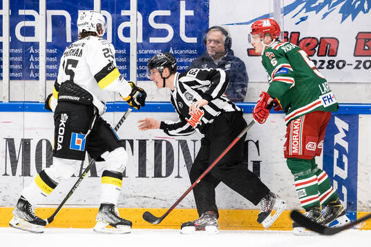 Västerås Marcus Bergman och Moras Viktor Larsson och