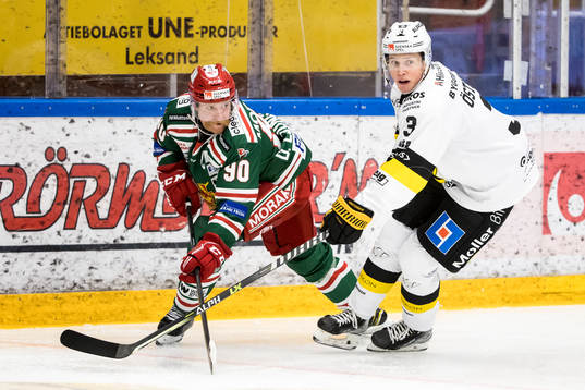 Moras Daniel Ljungren och Västerås Ludvig Östman
