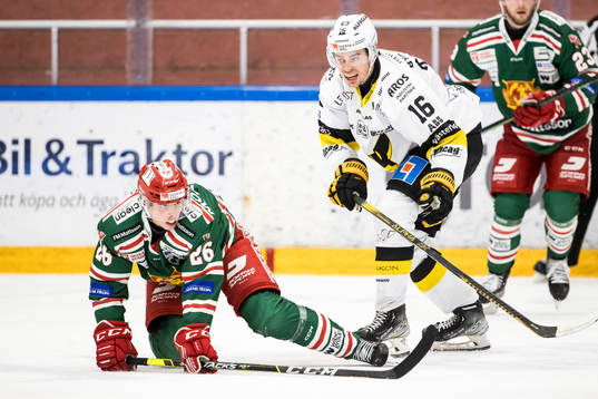 Moras Isac Heens och Västerås Filip Karlsson