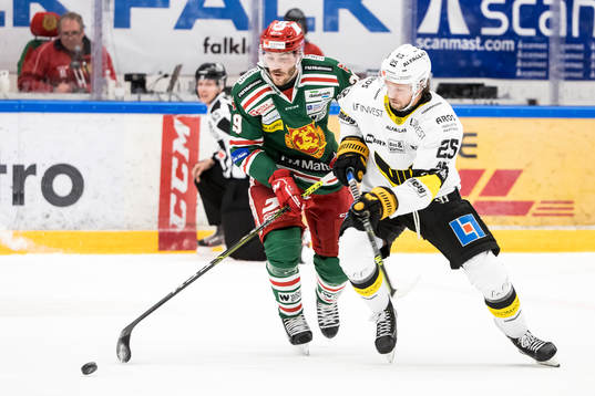 Moras Johan Persson och Västerås Marcus Bergman