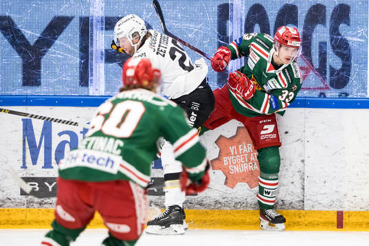Västerås Lukas Zetterberg och Moras Olle Strandell