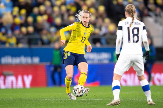 Amanda Ilestedt of Sweden
