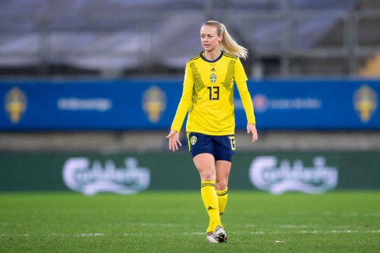 Amanda Ilestedt of Sweden