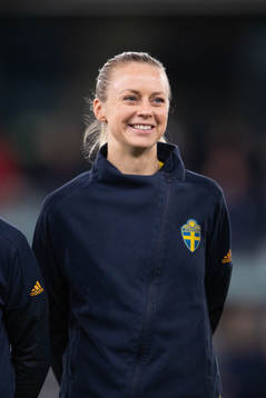 Amanda Ilestedt of Sweden at lineup