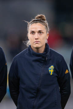 Filippa Angeldal of Sweden at lineup