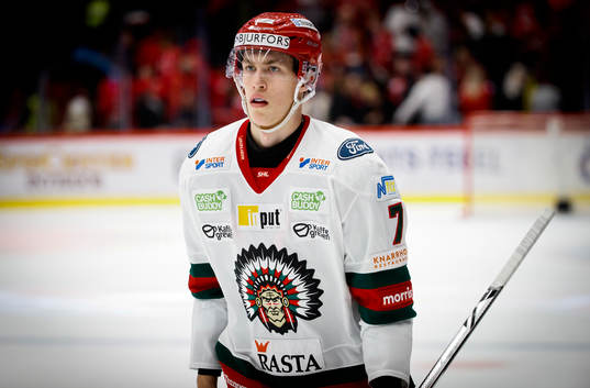 Frölundas Simon Edvinsson deppar