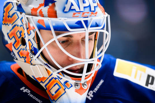 Växjös målvakt Janis Kalnins