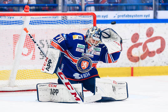 Växjös målvakt Adam Åhman