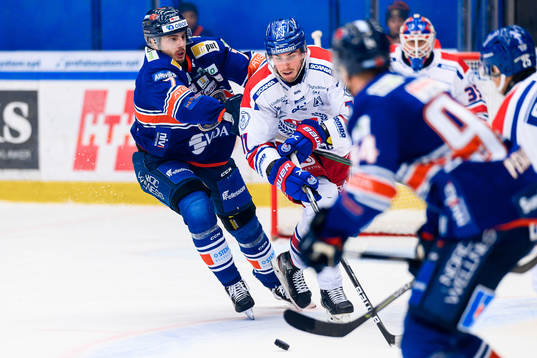 Växjös Hardy Häman Aktell och Oskarshamns Joakim Thelin