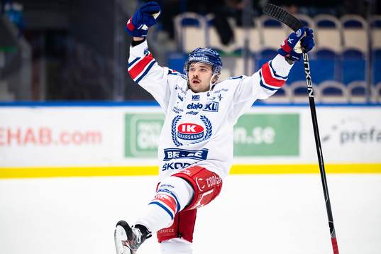 Oskarshamns David Quenneville jublar