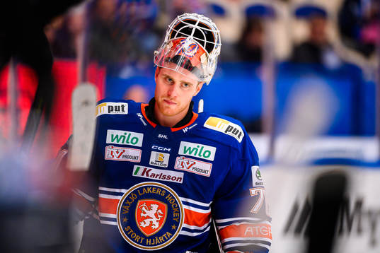Växjös målvakt Adam Åhman