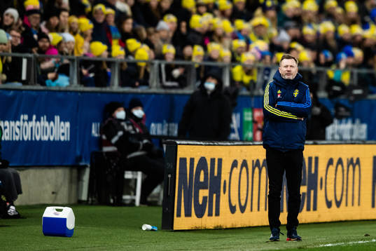 Head coach Peter Gerhardsson of Sweden