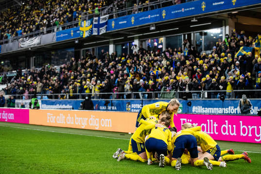 during the FIFA Women's World Cup Qualifier football match