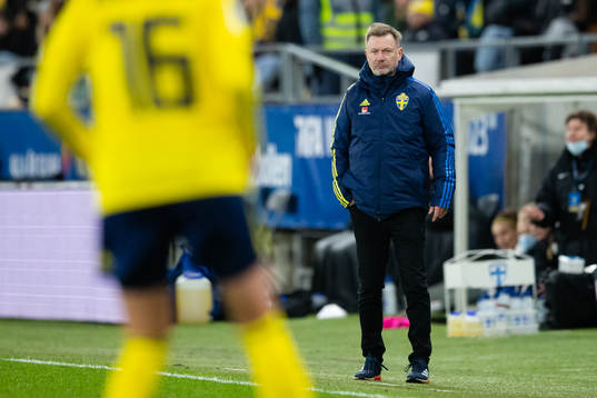 Head coach Peter Gerhardsson of Sweden