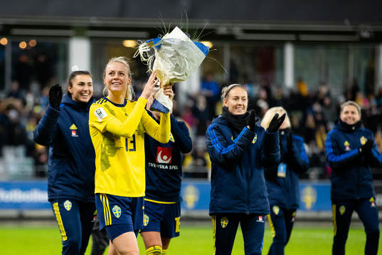 Amanda Ilestedt of Sweden