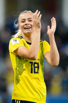 Fridolina Rolfö of Sweden
