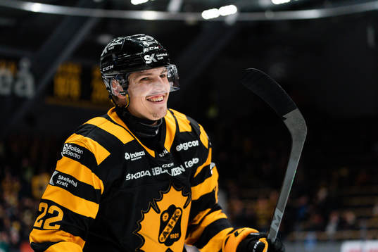 Skellefteås Jonathan Johnsson jublar