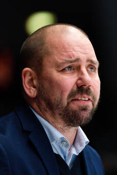 Djurgårdens tränare Nichlas Falk
