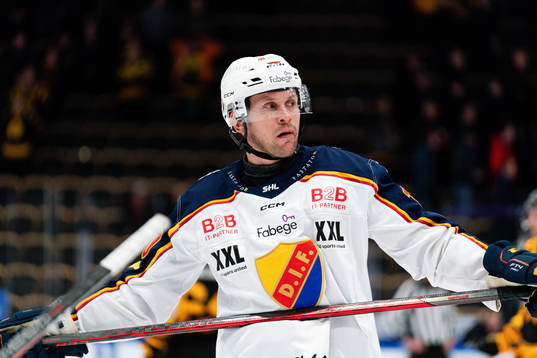 Djurgårdens Niclas Bergfors deppar