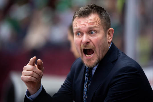 Malmö Redhawks tränare Joakim Fagervall