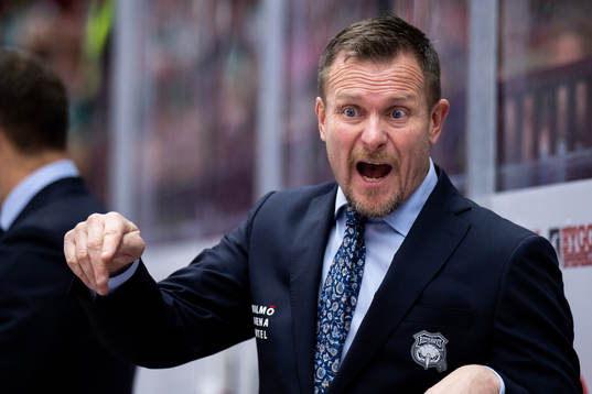 Malmö Redhawks tränare Joakim Fagervall