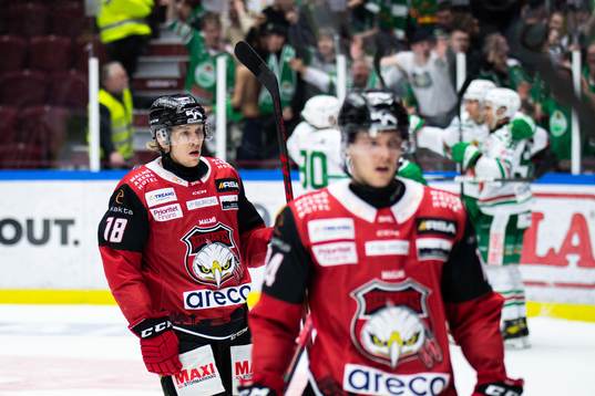 Malmö Redhawks Marcus Sylvegård deppar