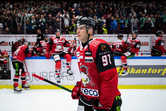 Malmö Redhawks Magnus Pääjärvi deppar