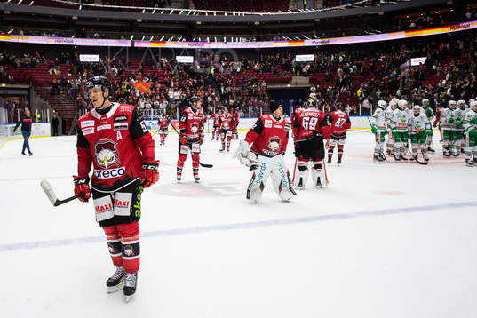 Malmö Redhawks Emil Sylvegård deppar