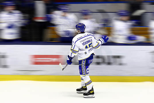 Leksands Max Veronneau jublar