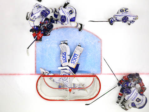 under ishockeymatchen i SHL mellan Linköping och Leksand