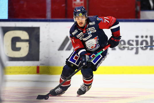 <LLI71<under ishockeymatchen i SHL mellan Linköping och