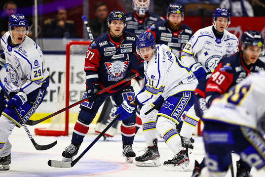 Linköpings Jesper Pettersson och Leksands Martin Karlsson