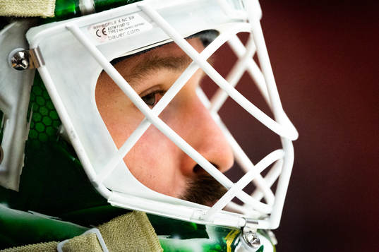 Färjestads målvakt Henrik Haukeland