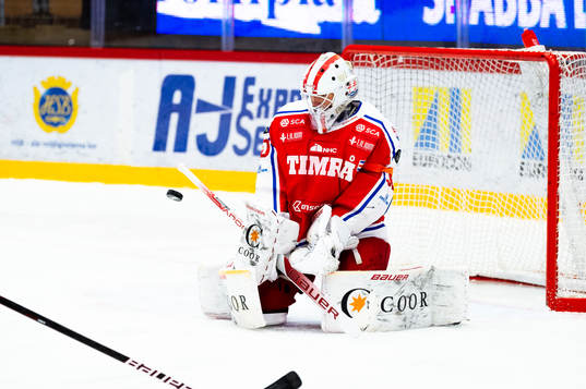 Timrås målvakt Jacob Johansson