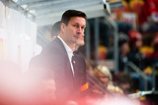 Färjestads tränare Johan Pennerborn