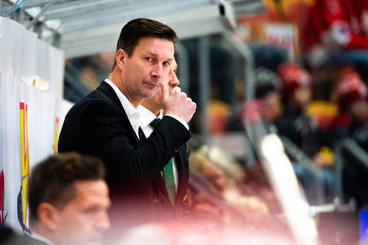Färjestads tränare Johan Pennerborn