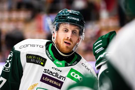 Färjestads Pontus Widerström jublar